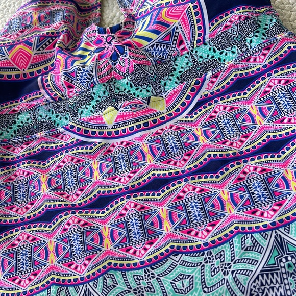 Jessica Simpson Swimsuit Tankini Top, Size small - Picture 2 of 7